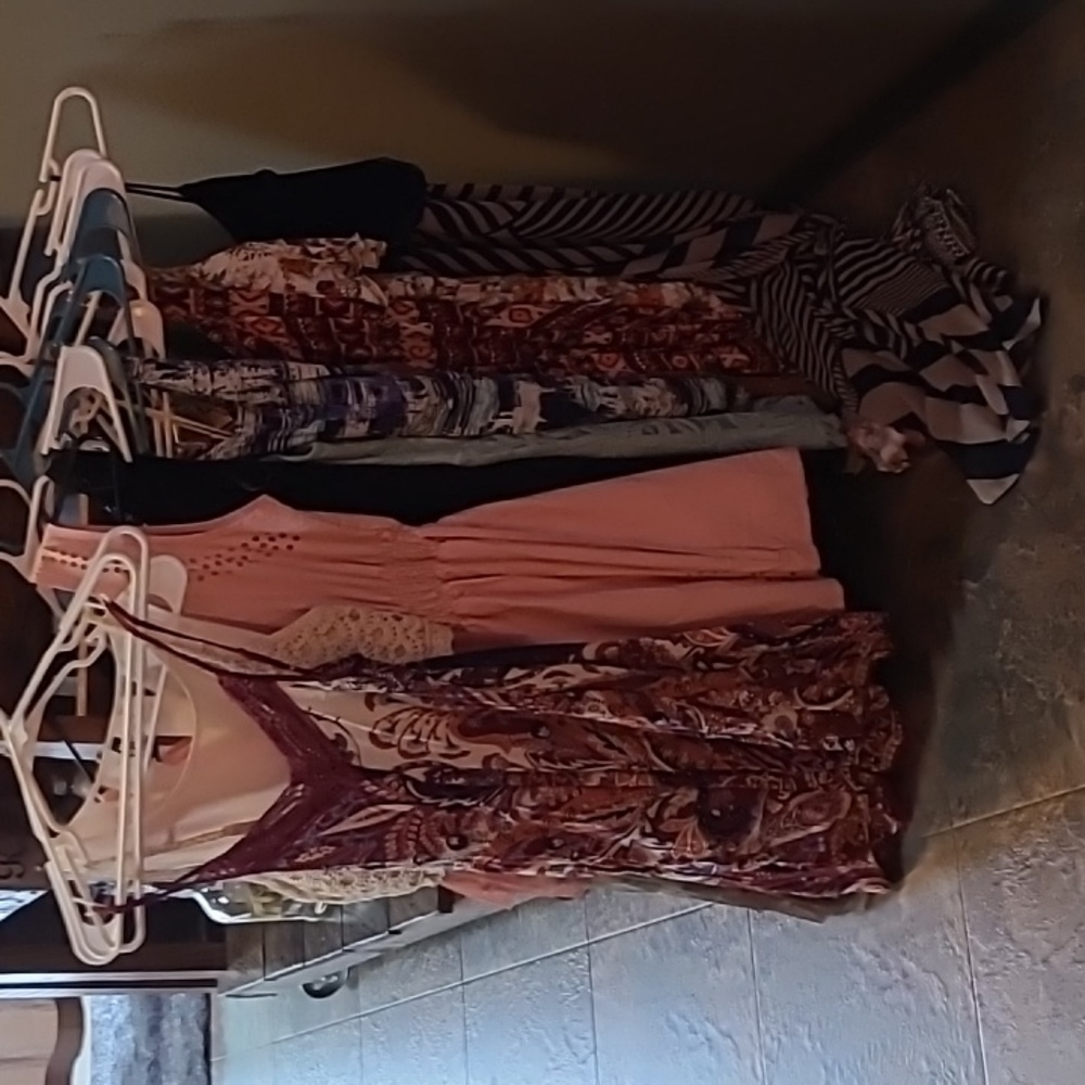 Lot of dresses